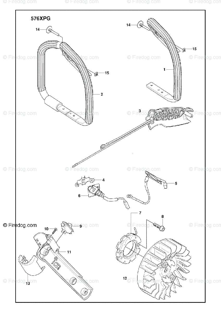 craftsman chainsaw parts diagram