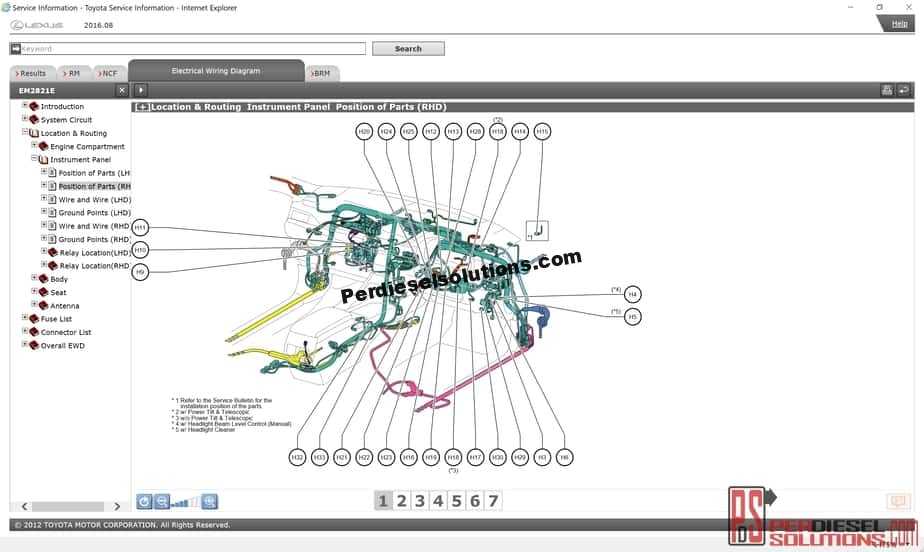 lexus is350 parts diagram