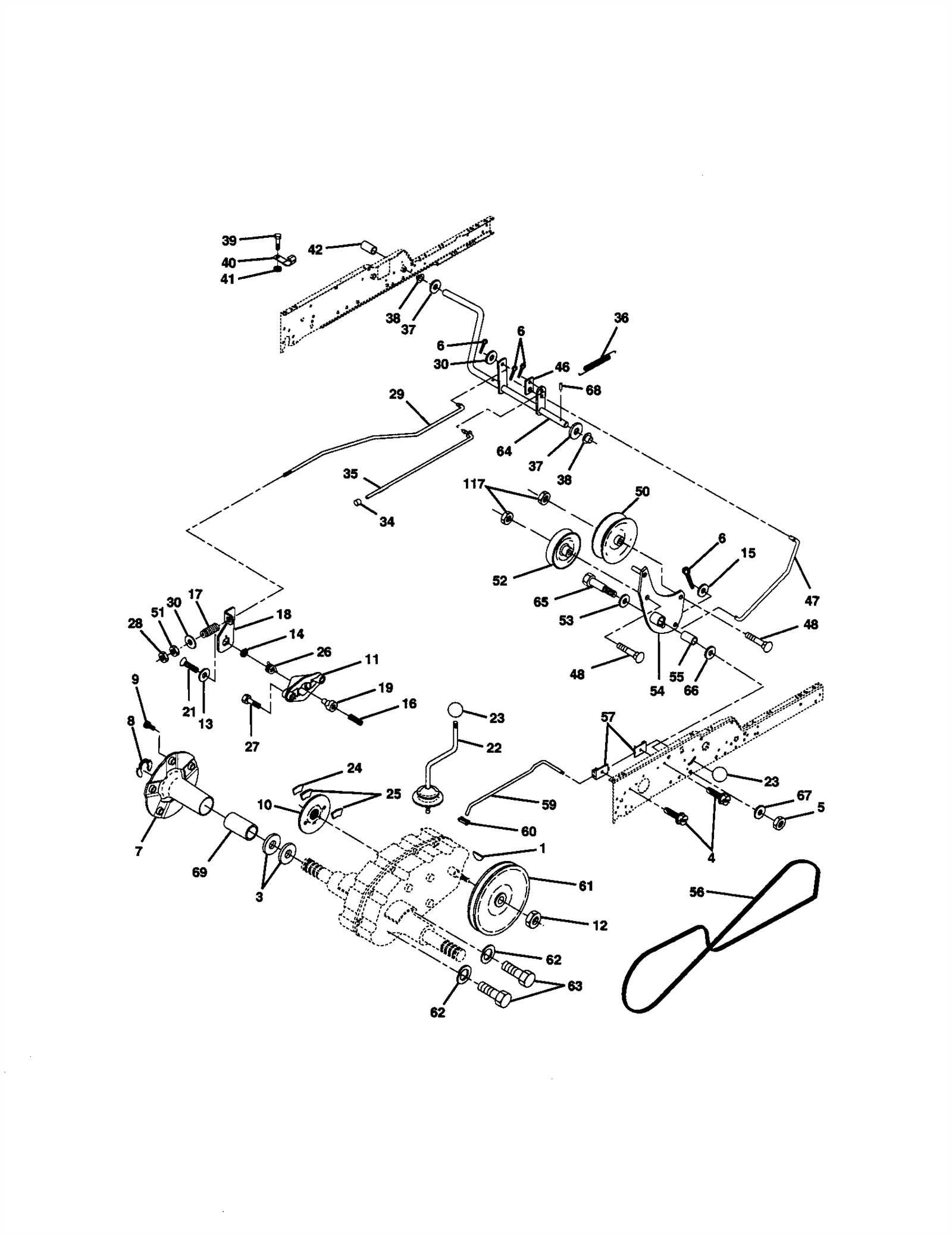 husqvarna 5521p parts diagram