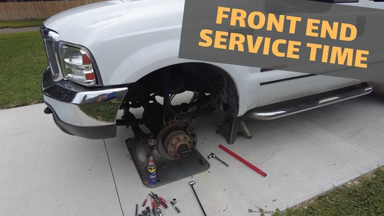 2005 ford f350 front end parts diagram