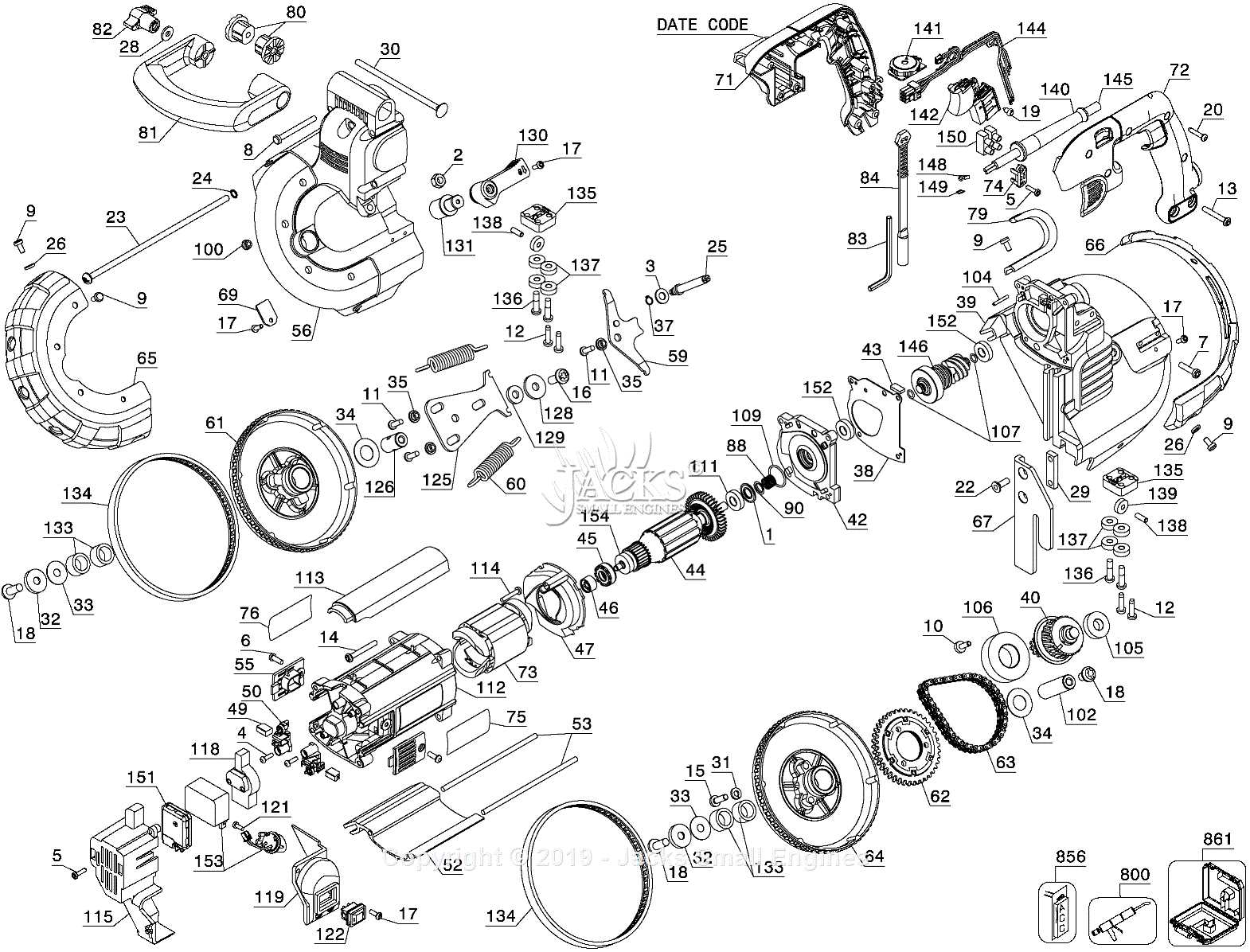 parts of a bandsaw diagram