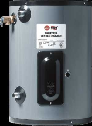 rheem hot water heater parts diagram