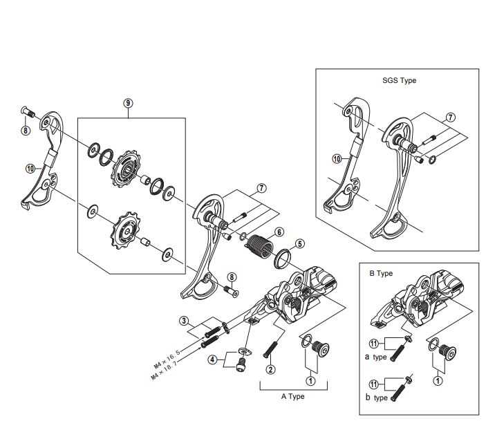 shimano parts diagram