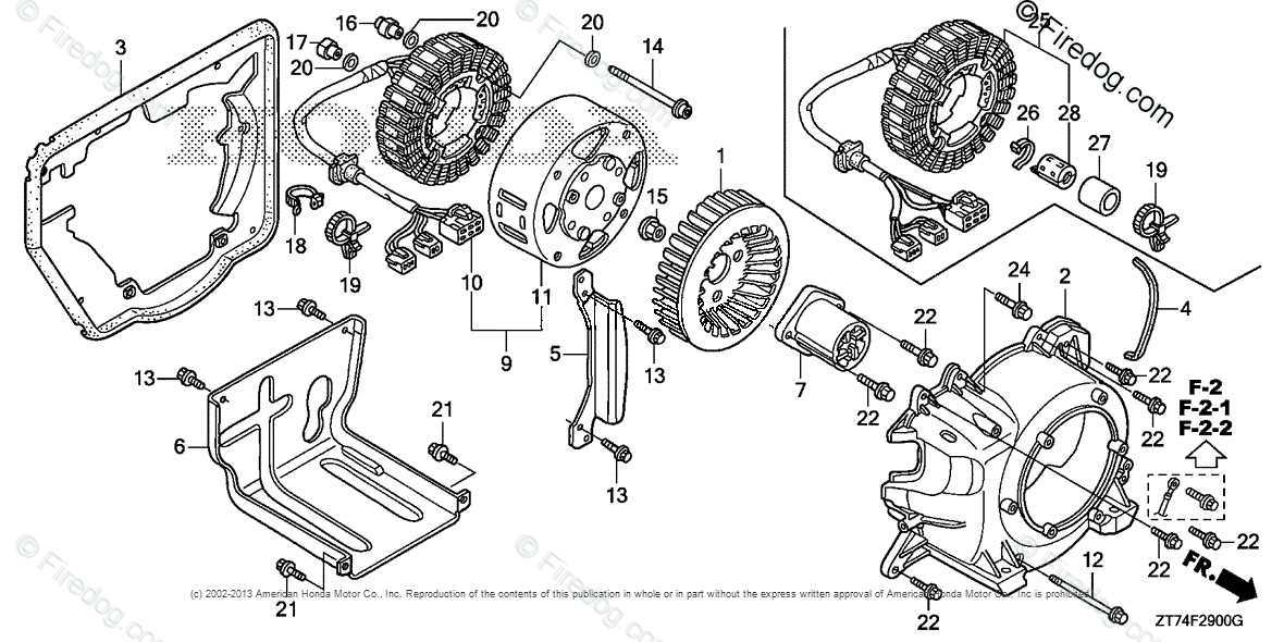 honda generator eu3000is parts diagram