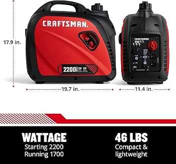 craftsman 2200i generator parts diagram