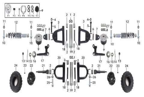 tao tao 110 parts diagram