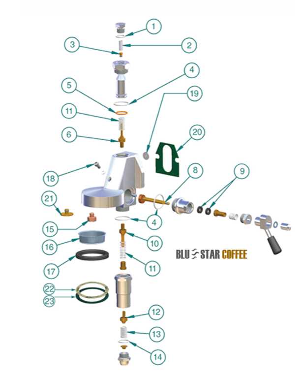 breville grinder parts diagram