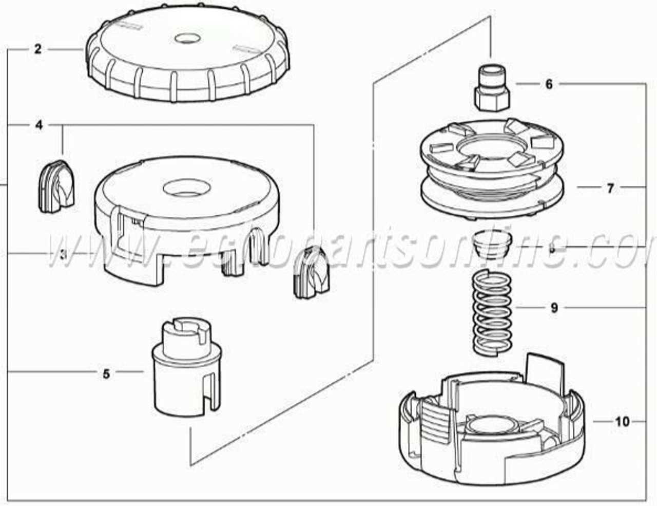 echo gt 225 parts diagram