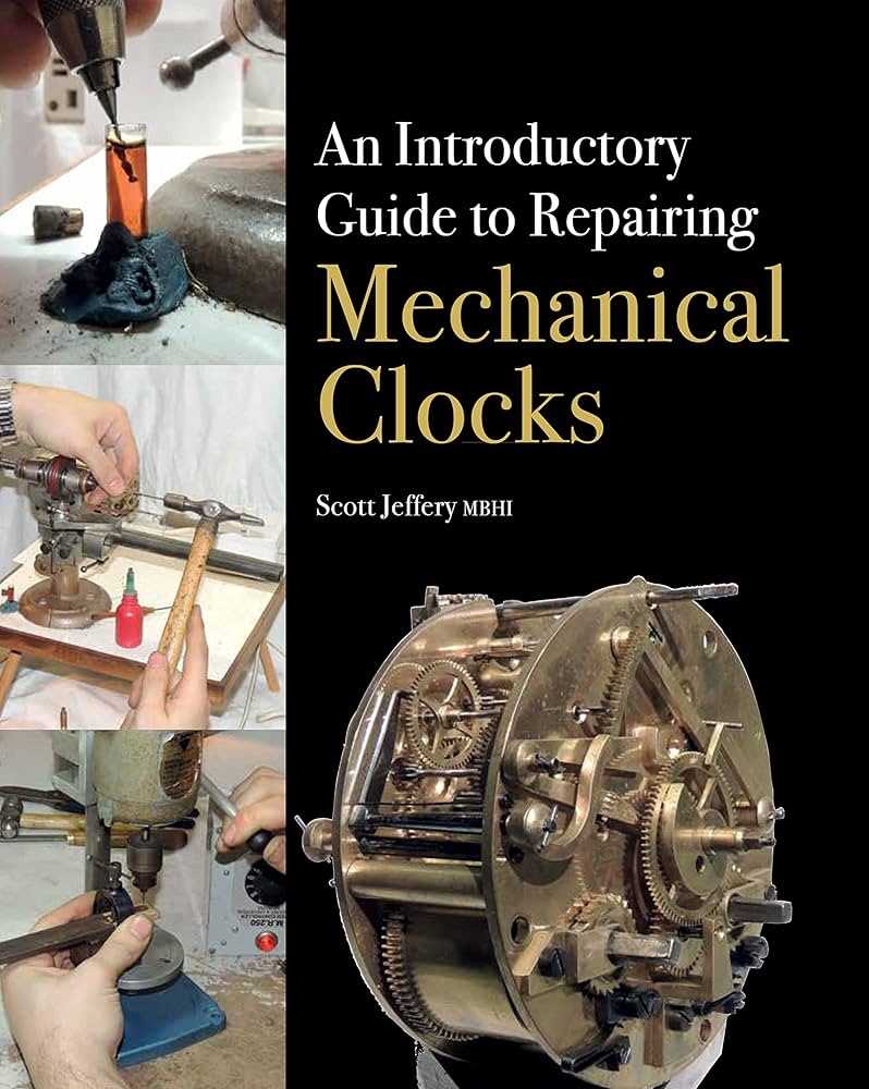 mechanical clock parts diagram