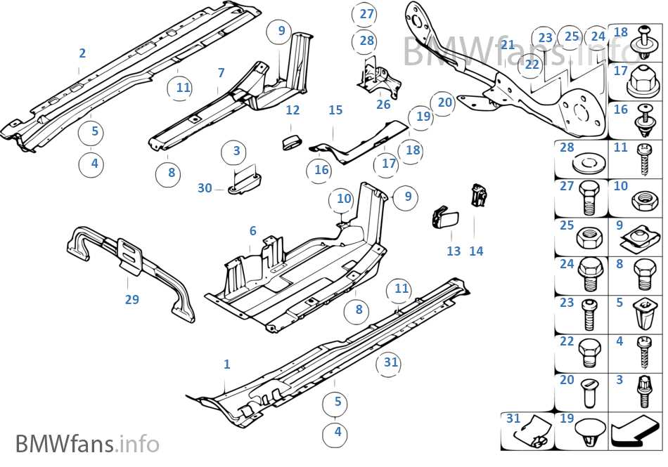 bmw x5 e53 parts diagram