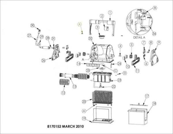 dolphin m400 parts diagram