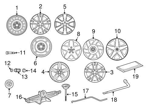 2007 toyota matrix parts diagram