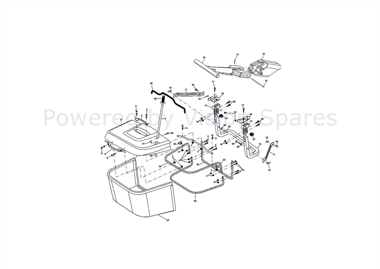 husqvarna self propelled mower parts diagram