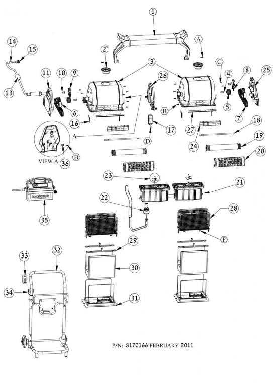 dolphin m400 parts diagram