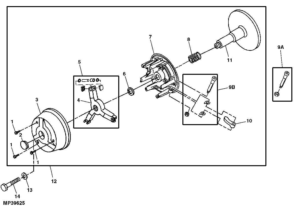 2011 john deere gator 825i parts diagram