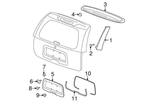 2002 chevy trailblazer parts diagram