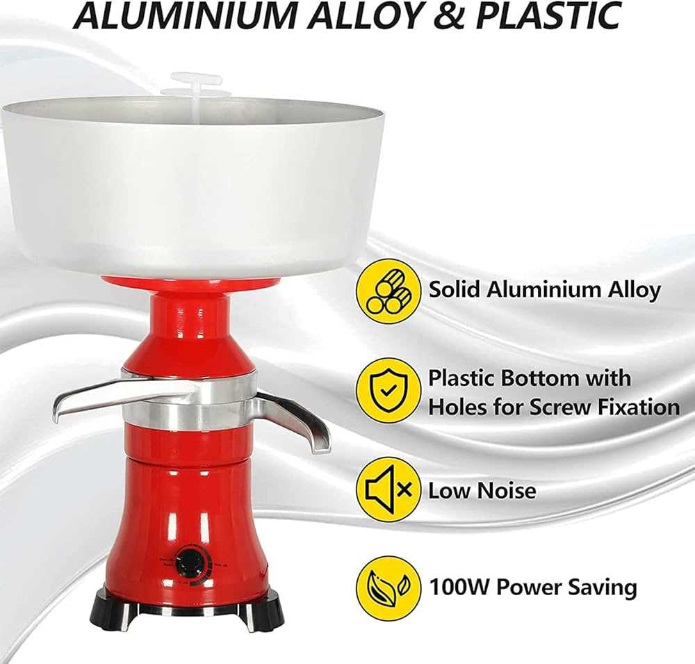 cream separator parts diagram