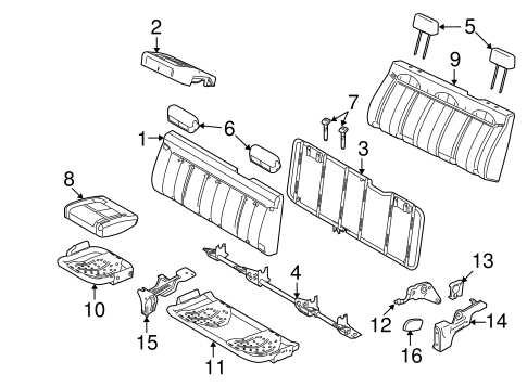 2013 ford f 150 tailgate parts diagram