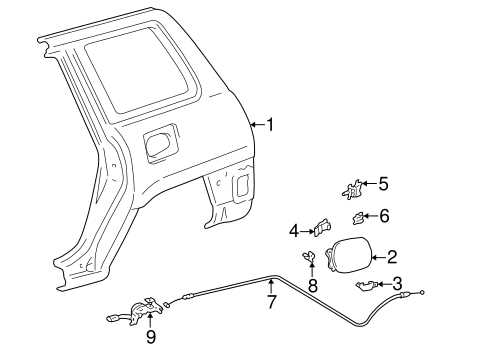 1997 toyota rav4 parts diagram