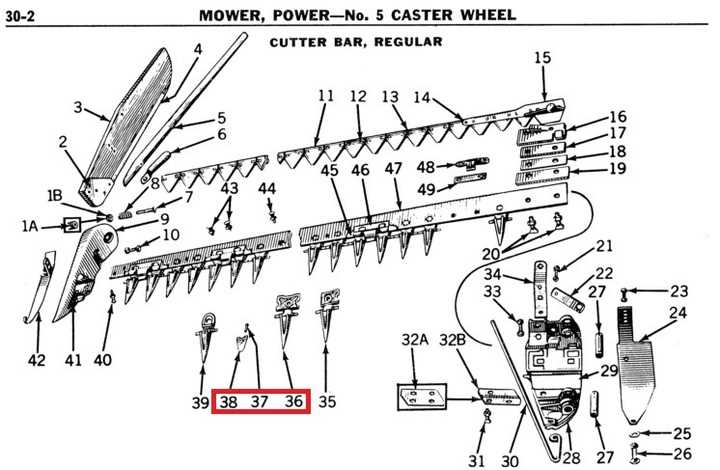 john deere no 9 sickle mower parts diagram