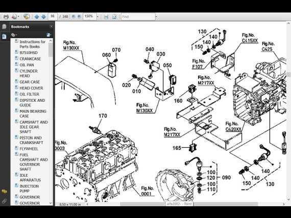 kubota bx23s backhoe parts diagram