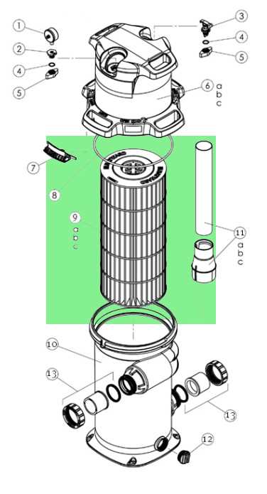 hayward swimclear parts diagram