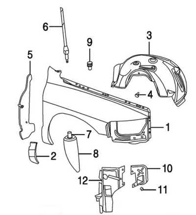 2004 dodge ram 2500 front end parts diagram