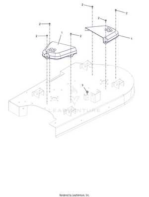 ariens 42 mower deck parts diagram