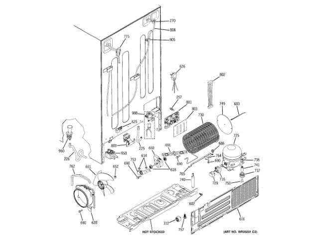 ge profile refrigerator parts diagram