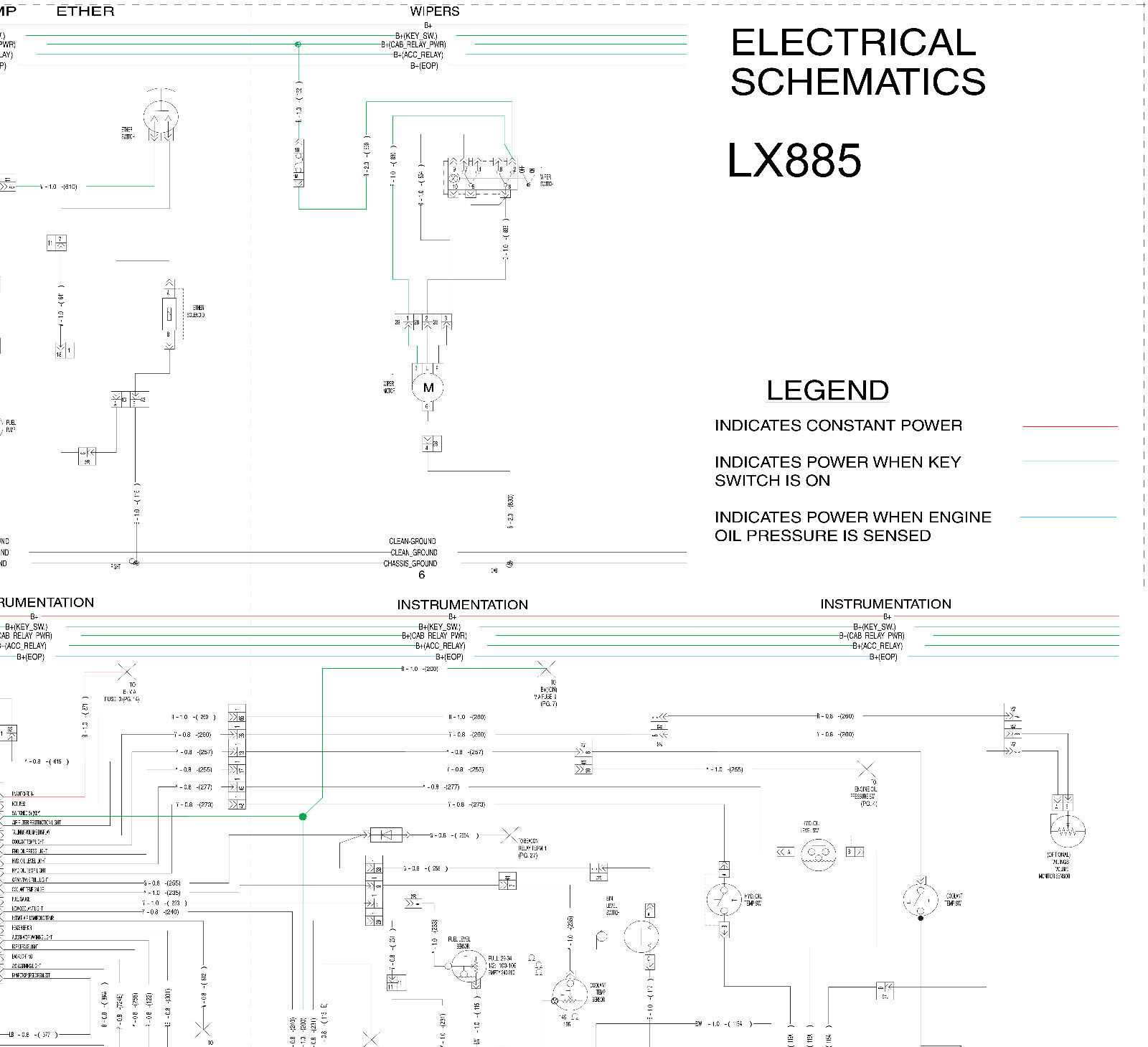 new holland lx885 parts diagram