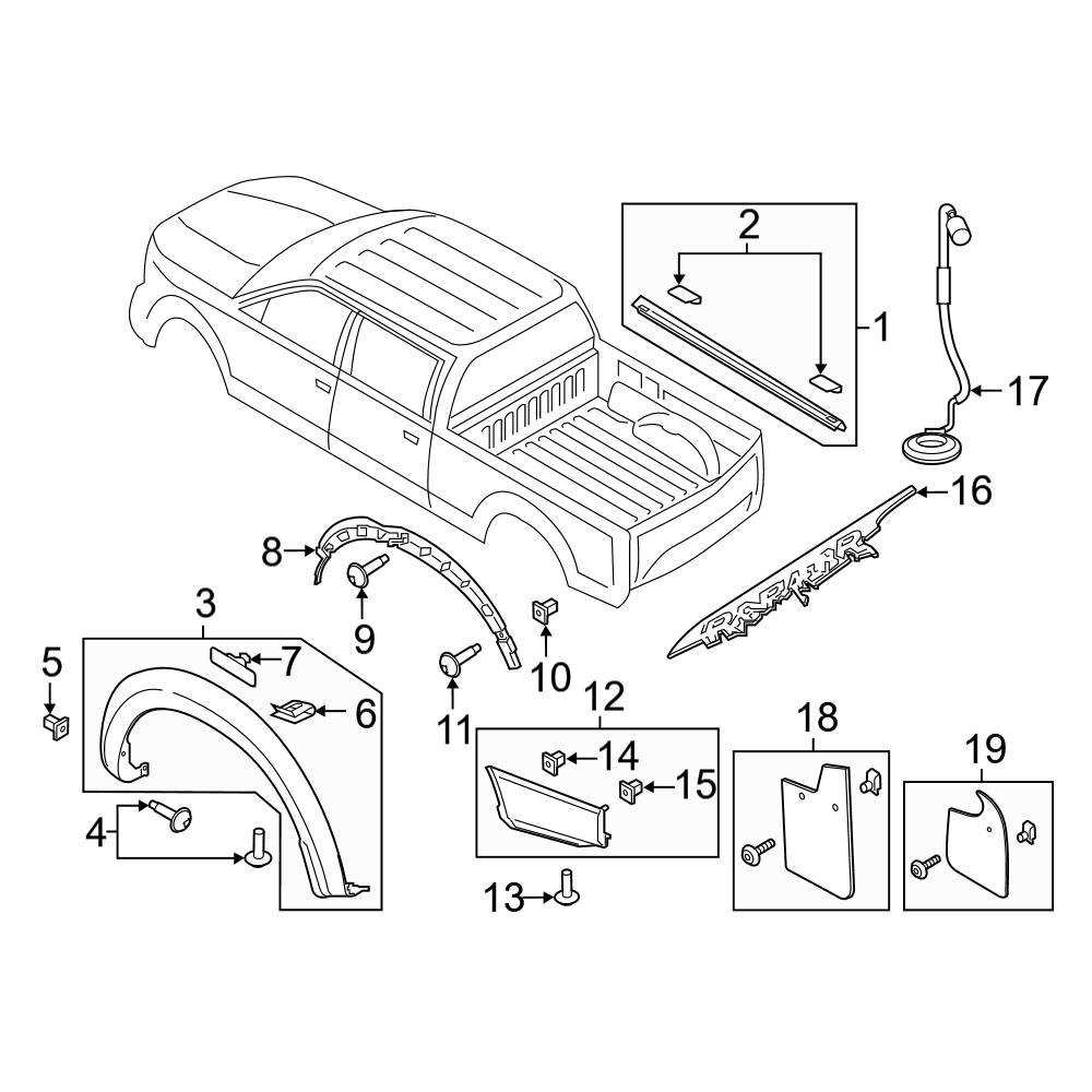 2020 ford f 150 parts diagram