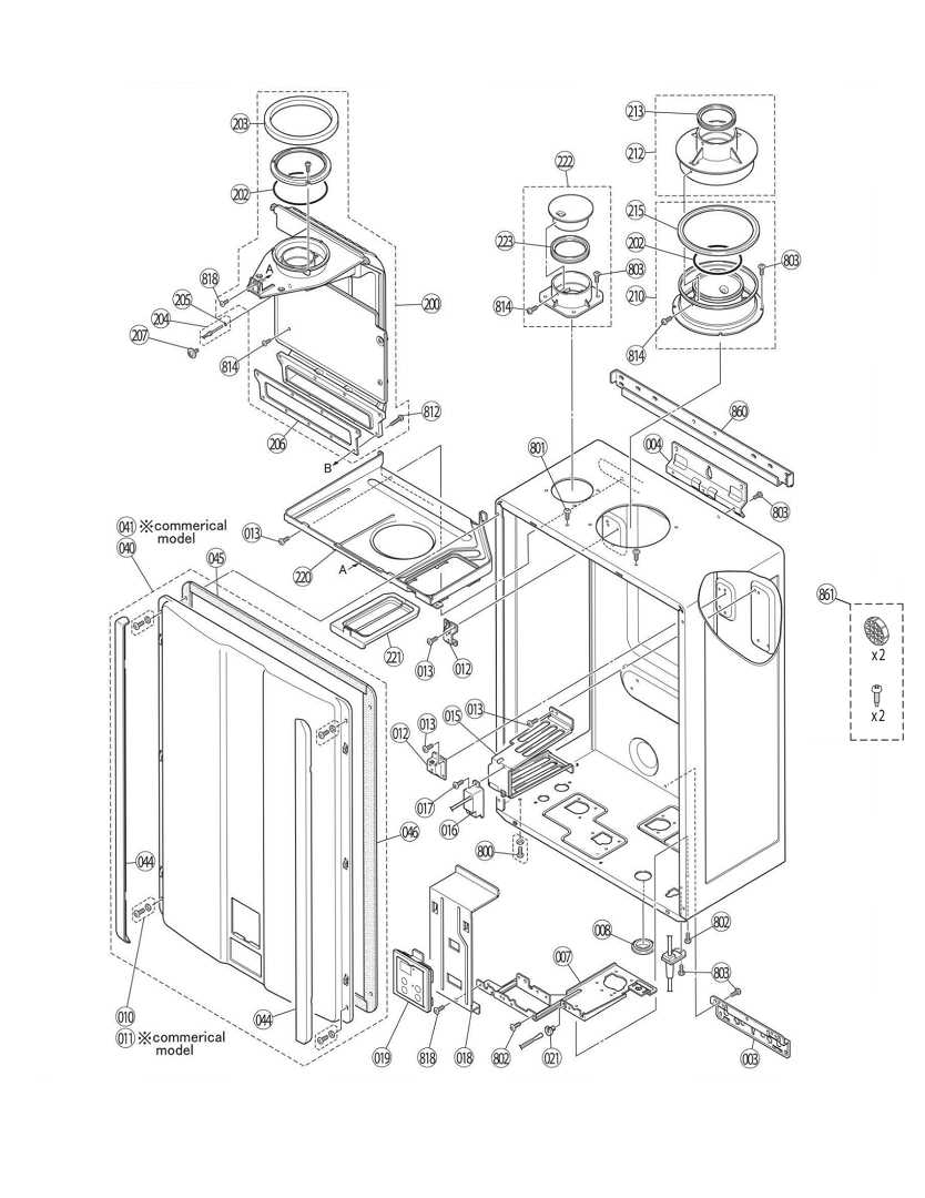 rinnai parts diagram