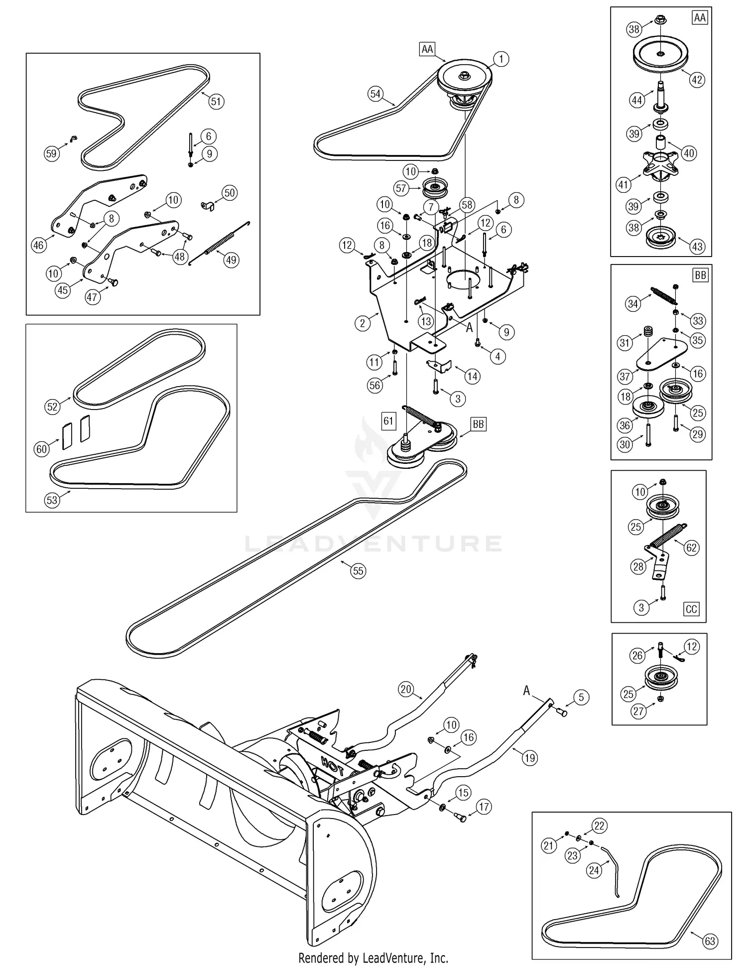 ltx1042 parts diagram