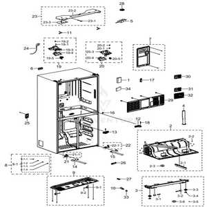 samsung rf23j9011sr parts diagram