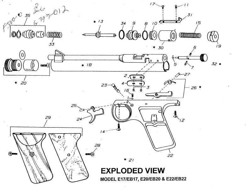 benjamin 312 parts diagram