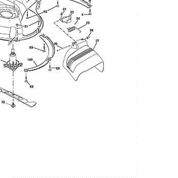 husqvarna yth22v46 deck parts diagram