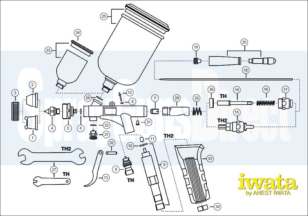 iwata hp c plus parts diagram