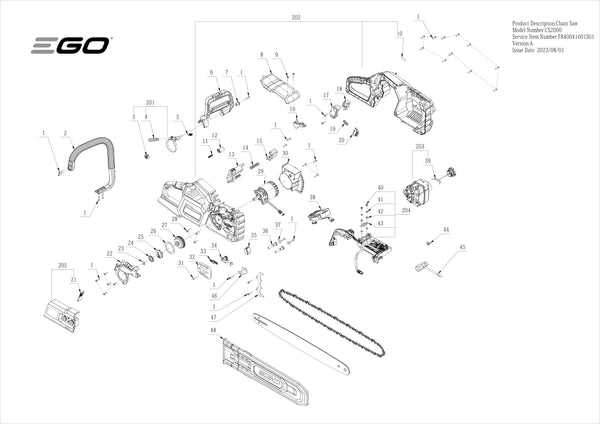 poulan pro 260 chainsaw parts diagram