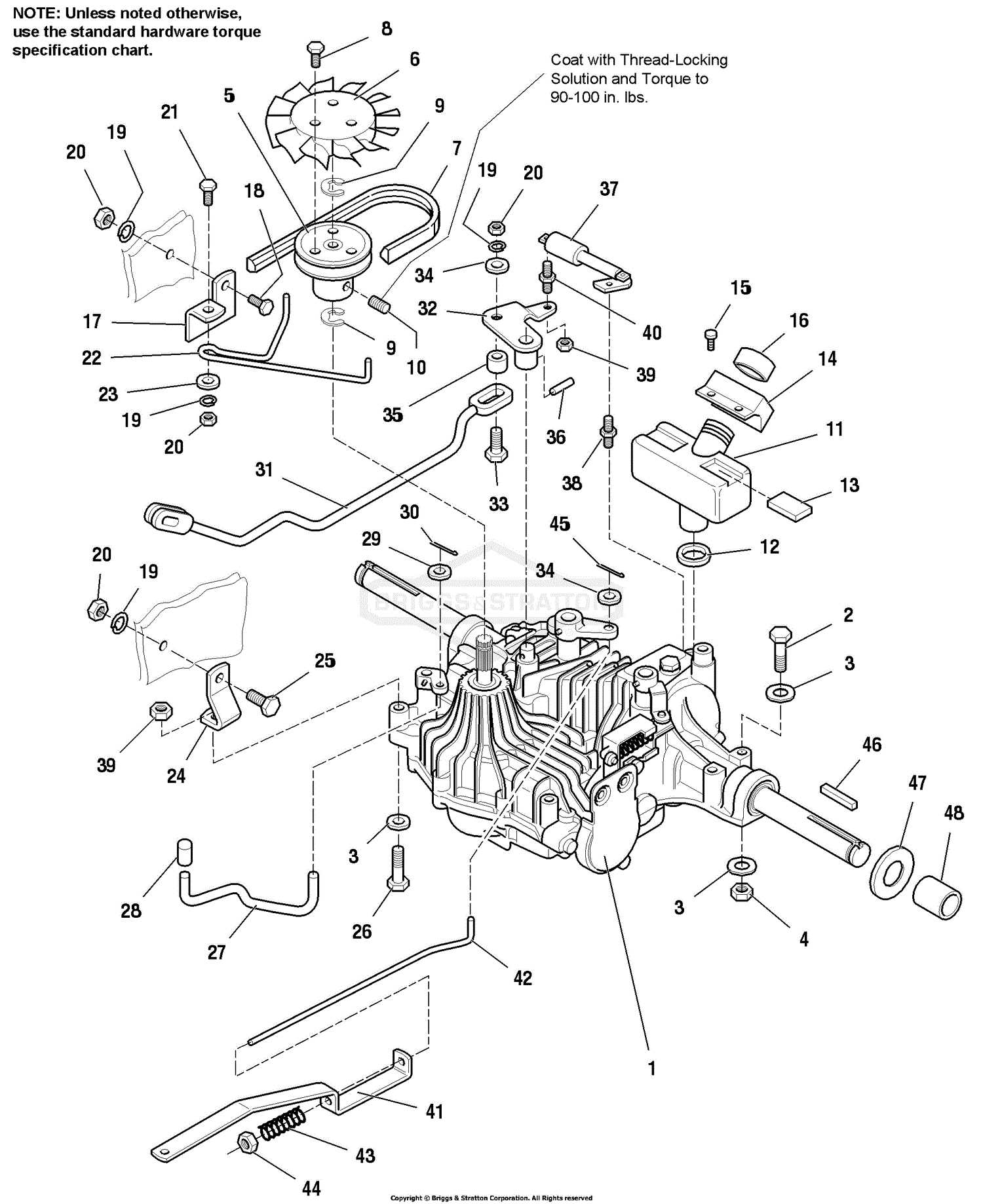 john deere l111 parts diagram