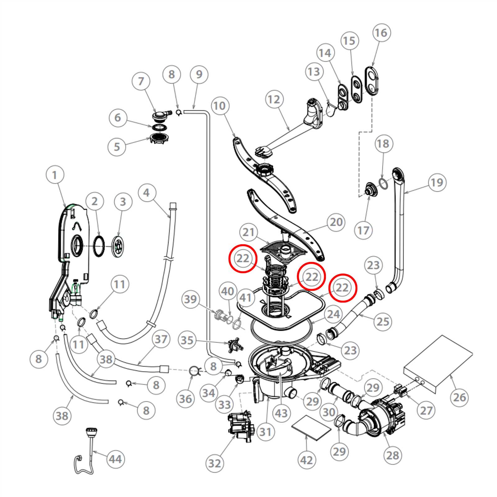 fisher paykel parts diagram