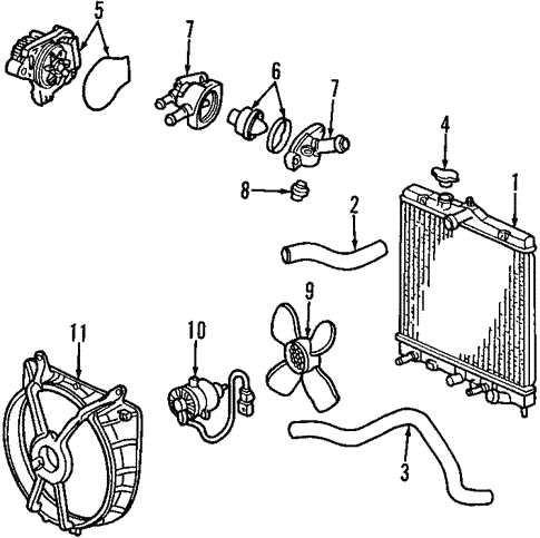 1996 honda civic parts diagram