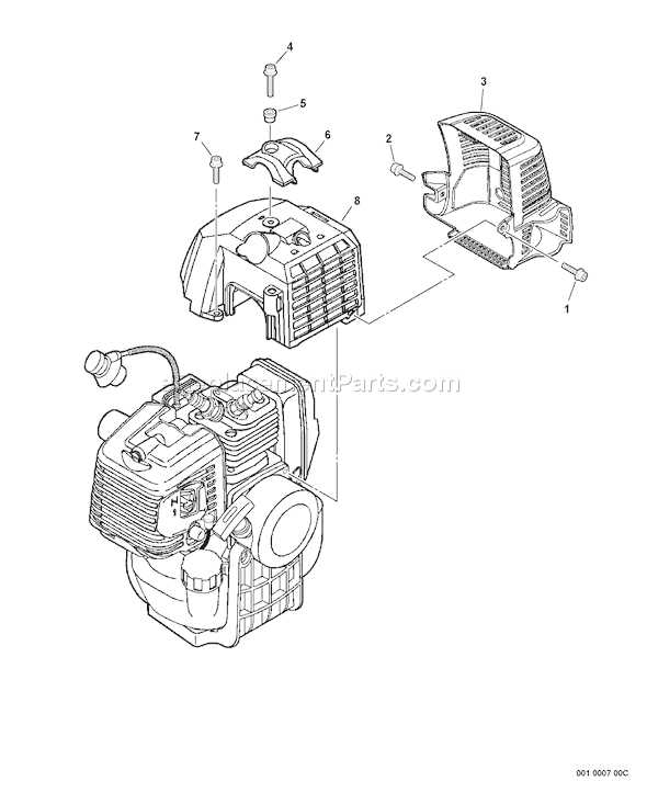 echo pas 266 parts diagram