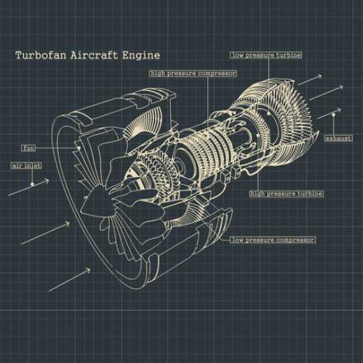 jet engine parts diagram