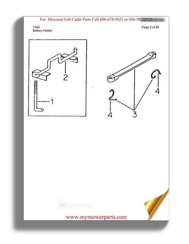 cub cadet 1450 parts diagram