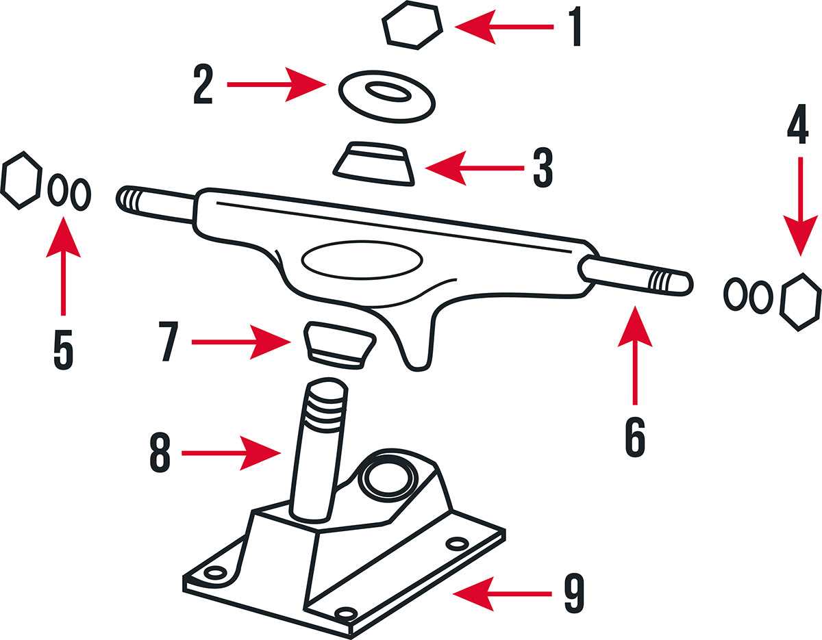 diagram truck parts