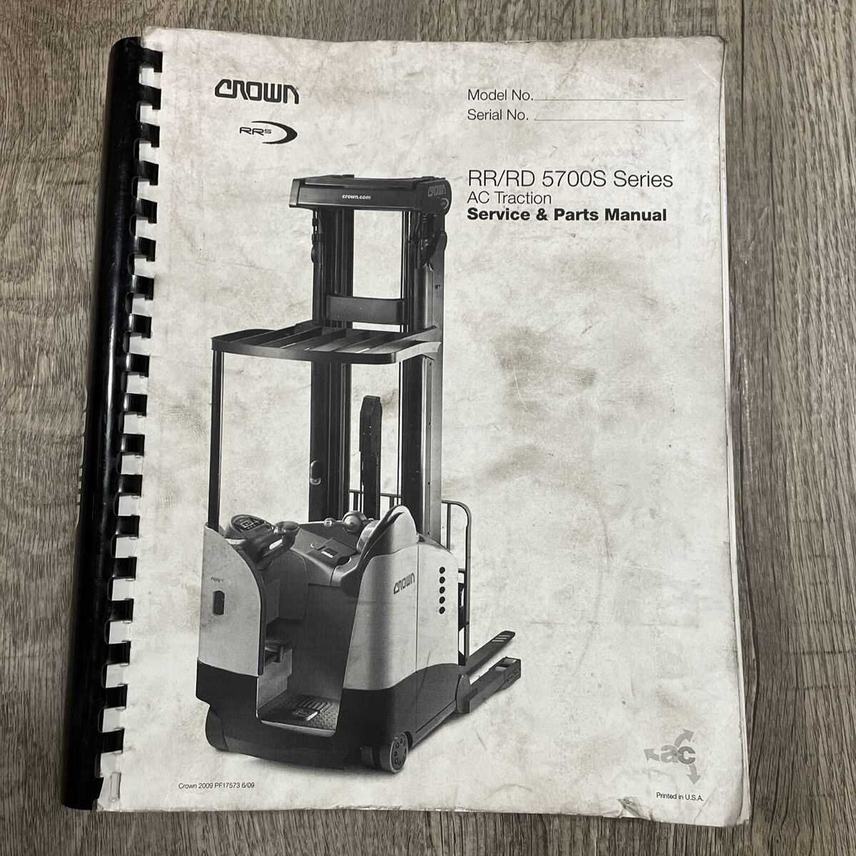 crown forklift parts diagram