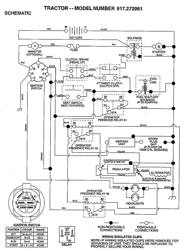 craftsman lt1000 parts diagram