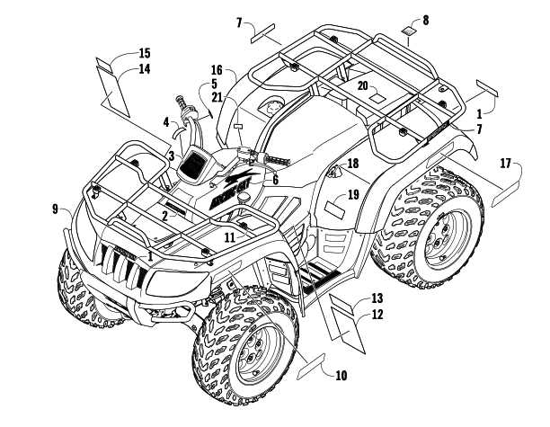 2008 yamaha grizzly 700 parts diagram