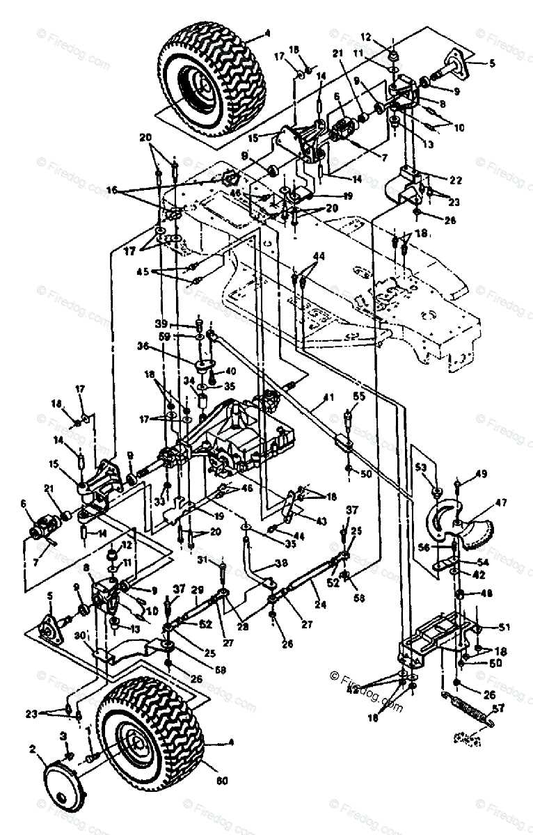 husqvarna ride on mower parts diagram