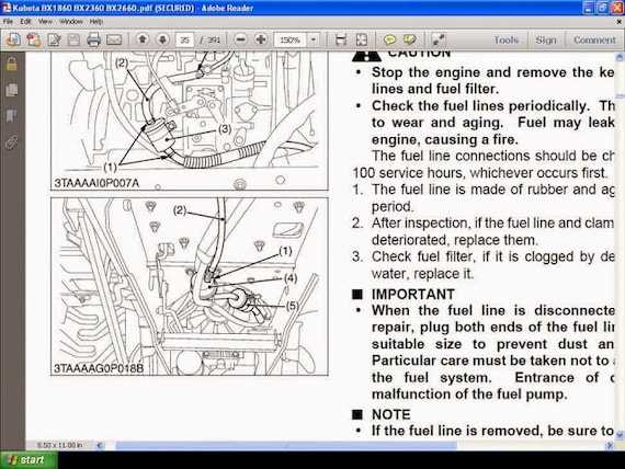 kubota bx parts diagram